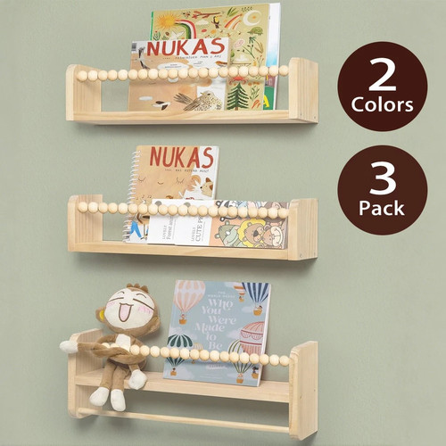 3pcs nursery shelves 40cm - 3pcs,