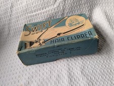 Vintage Swift No 90B Hair Clipper in Original Box Antique Barber Tool