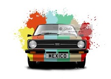 Ford Escort Mk2 Mexico Paint