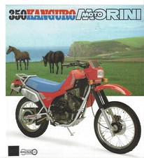 Moto Morini 350 Kanguro Original Brochure Brochure Depliant