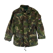 Dutch Army Parka Jacket w Waterprofo Liner DPM Woodland Camouflage M93 Large