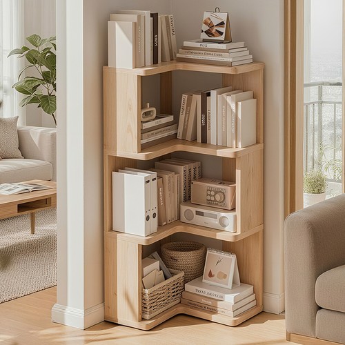 Tier standing book - standing, shelves