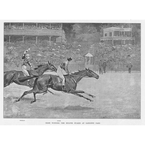 Horse racing orme winning the - racing,