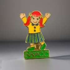 Vintage NSPCC Enamel Charity