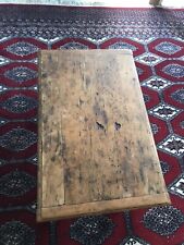 Antique Butchers Block Coffee Table 