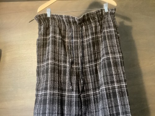 Topshop plaid trouser pants - topshop,