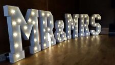 4ft Acrylic LED Light Letters & Numbers Birthday & Weddings