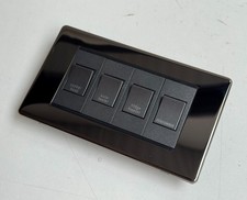 Screwless Black Nickel Chrome