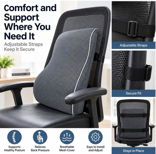 Lumbar support pillow back - lumbar,