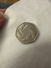 1997 Gibraltar 50p Coin Ring of Dolphins Fifty Pence