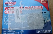 Washing Machine Cleaner Deep Clean Tablets - 24 Pack for Year-Round Deep Clean,