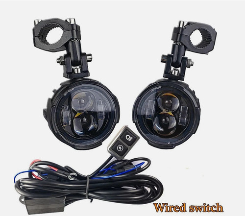 Pair 100w motorcycle headlight - pair,