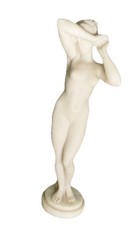Parian Ware White Figurine