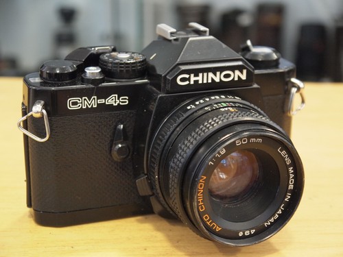 Chinon 35mm slr - chinon, film