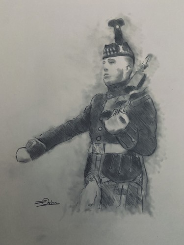 The black watch royal - black,