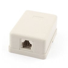 RJ11 6P4C Single Port Female