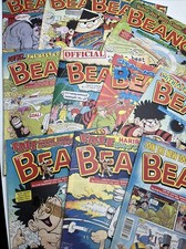 11 x BEANO COMICS  Bundle from
