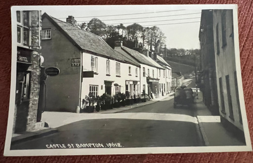 Vintage postcard bampton oxon - bampton,