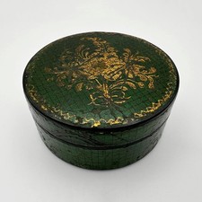 Antique georgian green lacquer - antique,