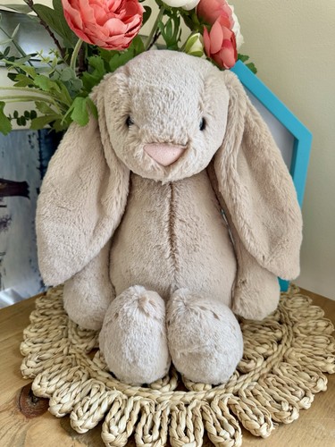 Jellycat beige large - beige, bashful