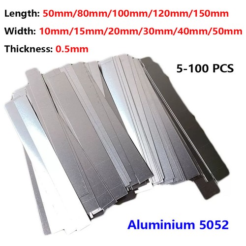 Multiple sizes aluminium sheet - multiple,
