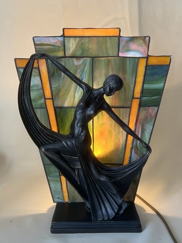 Vintage art deco dancer - art,