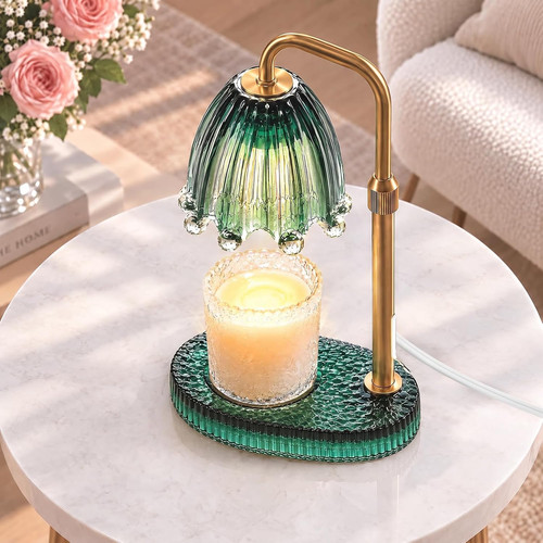 Candle warmer lamp with - with, timer