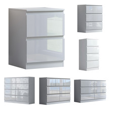 White Gloss Chest Of Drawers