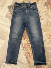 M&S The Carrie Blue Cropped