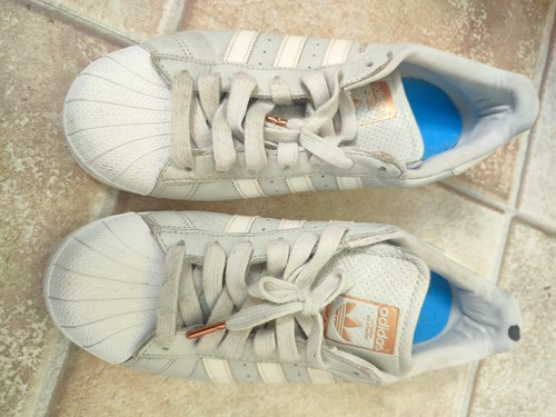 Adidas superstar grey white - adidas, grey/white