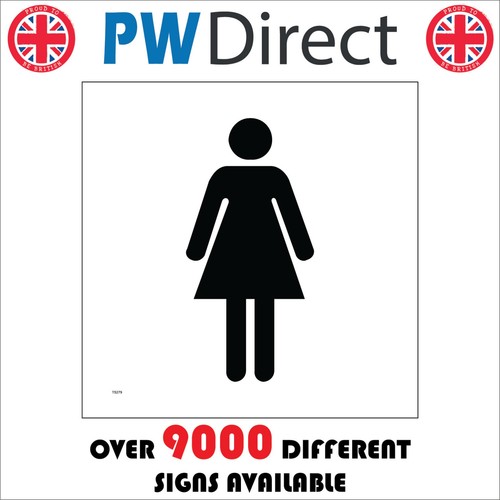 Sign female toilet facilities - sign,