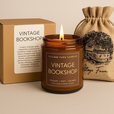 Vintage Old Bookshop Hand