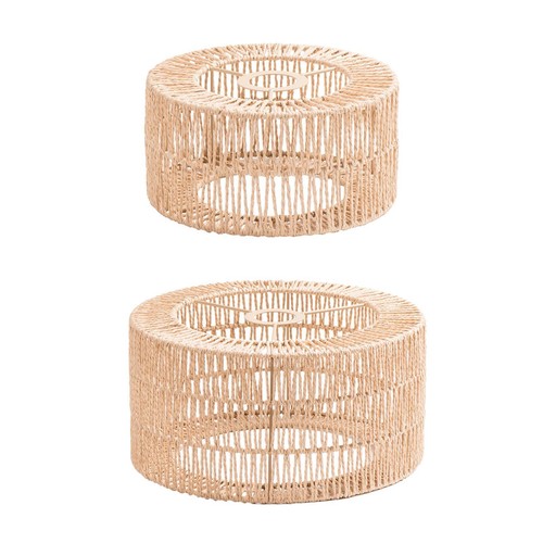 Paper rope lampshade - lampshade, classic