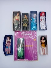 Disney DeAgostini Princess Porcelain Dolls Bundle X7 Bundle Joblot