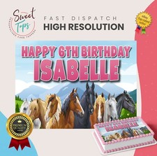 HORSE RECTANGLE EDIBLE