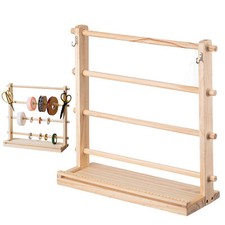Ribbon Organizer 4 Tier Wooden