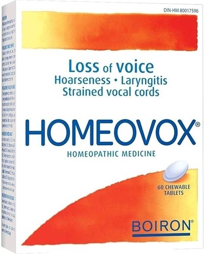 Homeovox homeopathic loss - homeovox, of