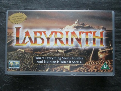 Labyrinth vhs original cinema - labyrinth,
