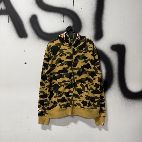 Bape 1st yellow camo - camo, shark