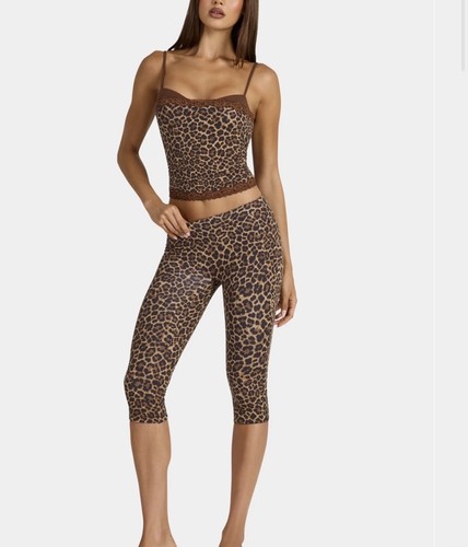 Polly capri lace trim - &,