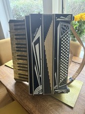 Beautiful Art Deco Vintage Soprani Settimio Rialto Accordion Made In Italy