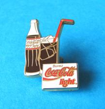 Vintage Coca Cola Bottle Pin Badge. Arthus Bertrand.  VGC. Enamel.