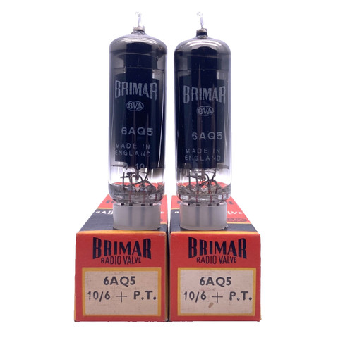Matched pair brimar 6aq5 - matched,