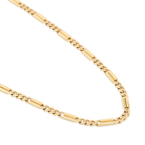 Gold figaro chain 9ct - chain,