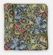 William Morris Thornbury BLAKESLEY Tapestry Piped Bed Runner / Throw - Multi