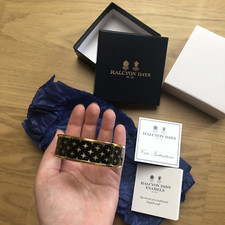 Halcyon Days Enamel Black and