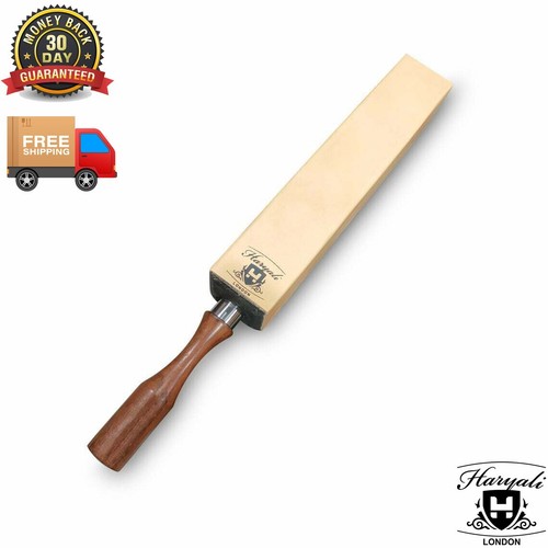 Vintage leather razor strop - razor,