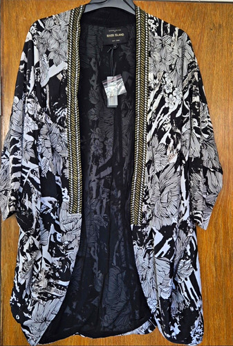 River island black white - river,