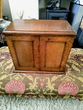 Vintage solid wood cupboard with drawer