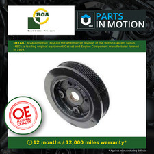 Crankshaft Pulley fits VOLVO XC60 Mk1 2.4D 08 to 17 D5244T16 Belt BGA 30677464